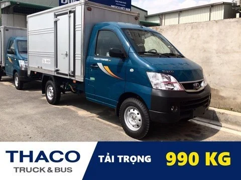 Xe tải Thaco Towner 990 NC thùng kín 990kg