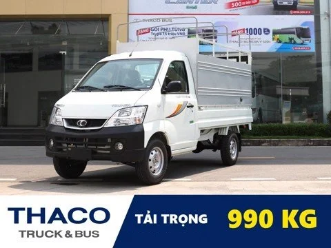 Xe tải Thaco Towner 990 thùng mui bạt 990kg