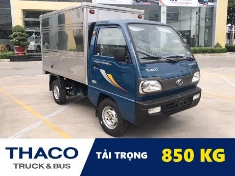 Xe tải Thaco Towner800A thùng kín 850kg